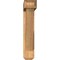 Ekena Millwork Traditional Craftsman Smooth Bracket w/ Offset Brace, Western Red Cedar, 5 1/2"W x 28"D x 28"H BKT0604X28X28TRA04SWR - alternate 4